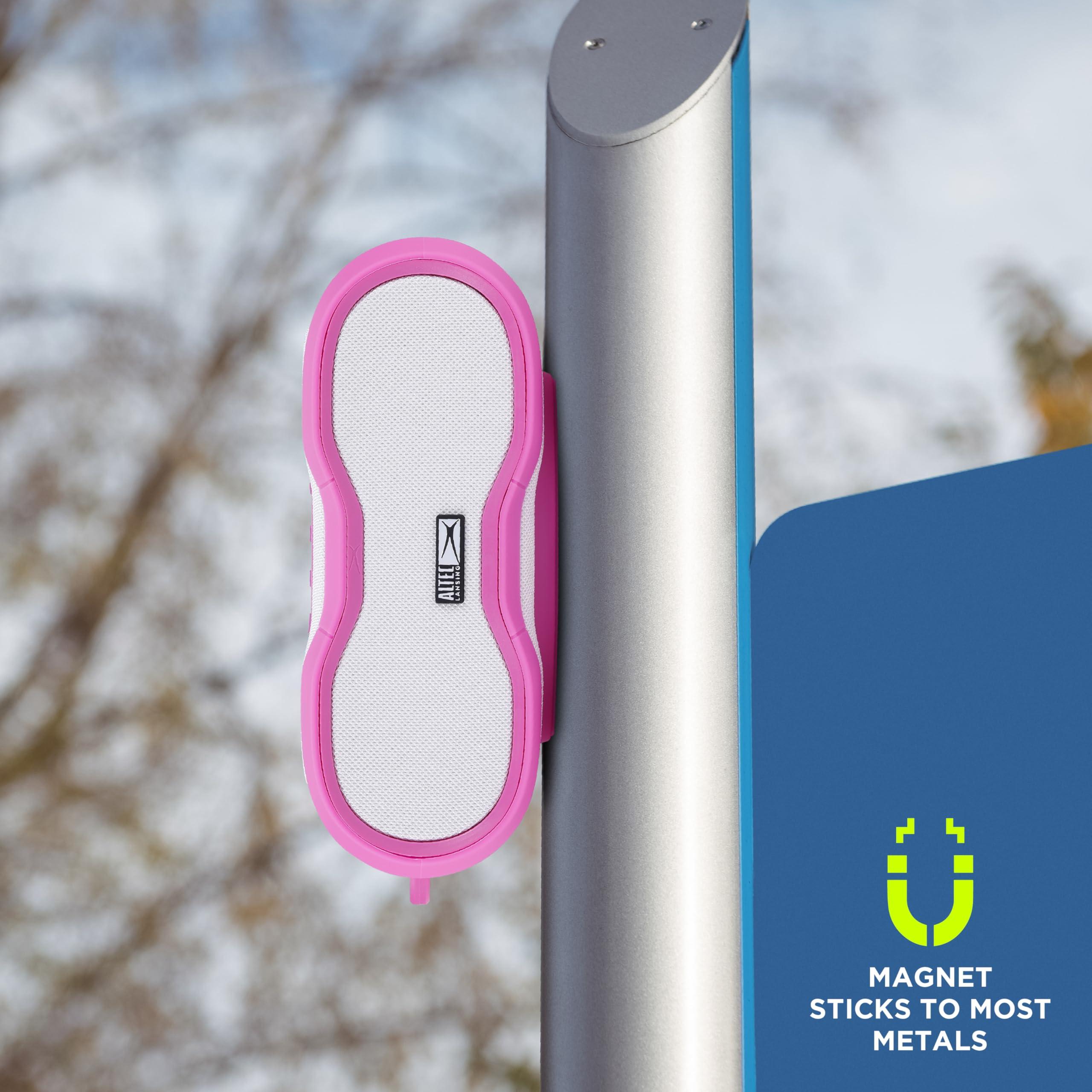 Altec Lansing Altec Lansing BoomJacket XL Wireless Bluetooth Speaker, Magnetic Waterproof Speaker, IPX7 Outdoor Speaker with 24H Playtime, Portable Speaker with Carabiner, Mountable, Quick Charge