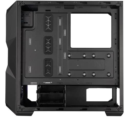 Cooler Master Cooler Master MasterBox TD500 Mesh Airflow ATX Mid-Tower with Polygonal Mesh Front Panel, Crystalline Tempered Glass, E-ATX up to 10.5", Three 120mm ARGB Lighting Fans