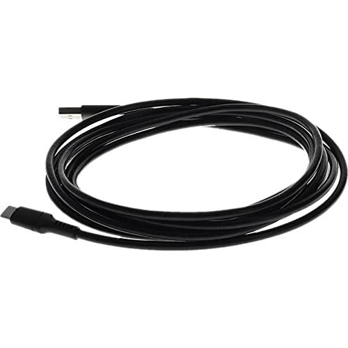 AddOn AddOn 1.0m (3.3ft) USB-C Male to USB 2.0 (A) Male Sync and Charge Black Cable