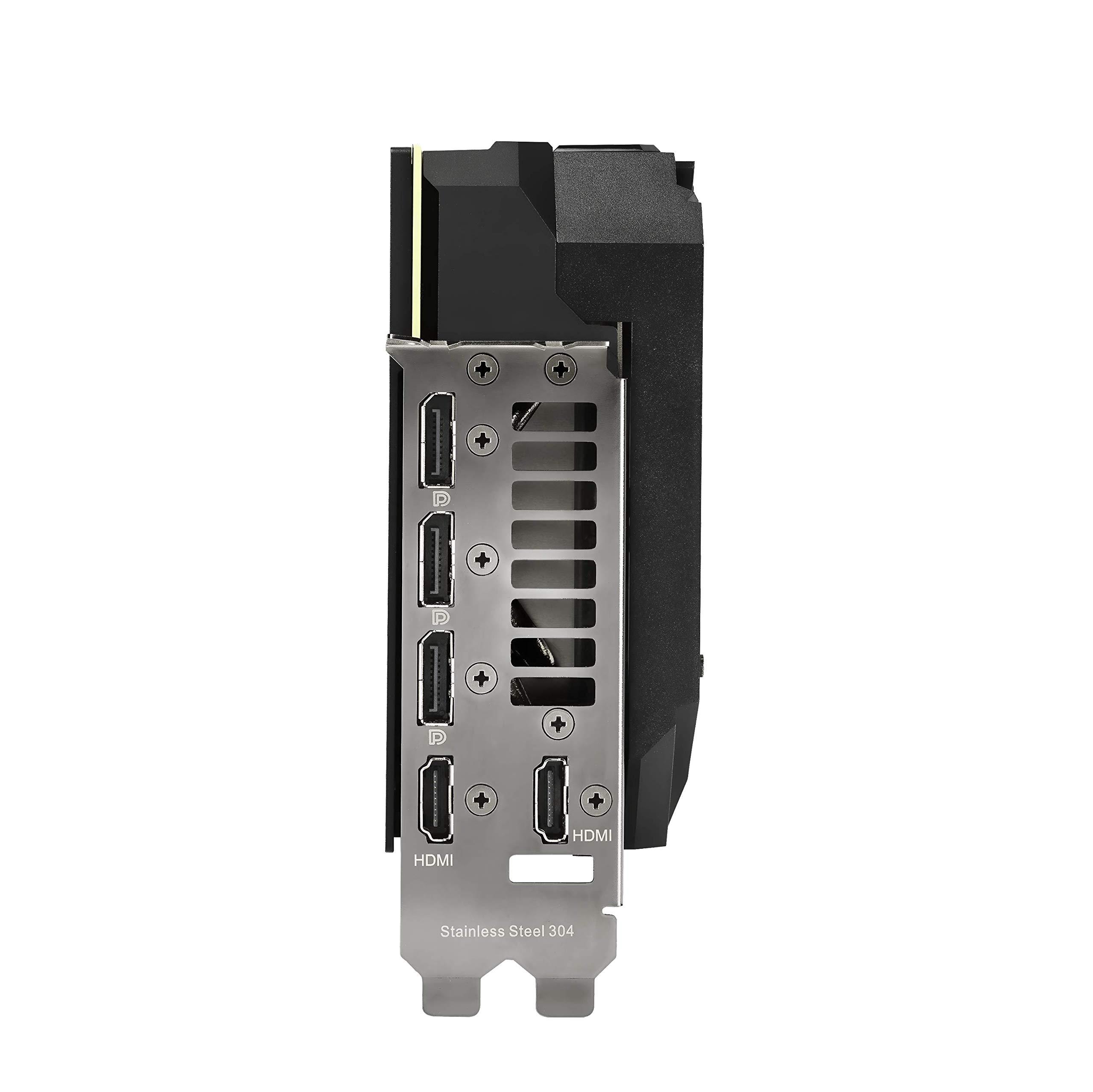 ASUS ASUS ROG STRIX NVIDIA GeForce RTX 3090 Gaming Graphics Card- PCIe 4.0, 24GB GDDR6X, HDMI 2.1, DisplayPort 1.4a, Axial-Tech Fan Design, 2.9-Slot