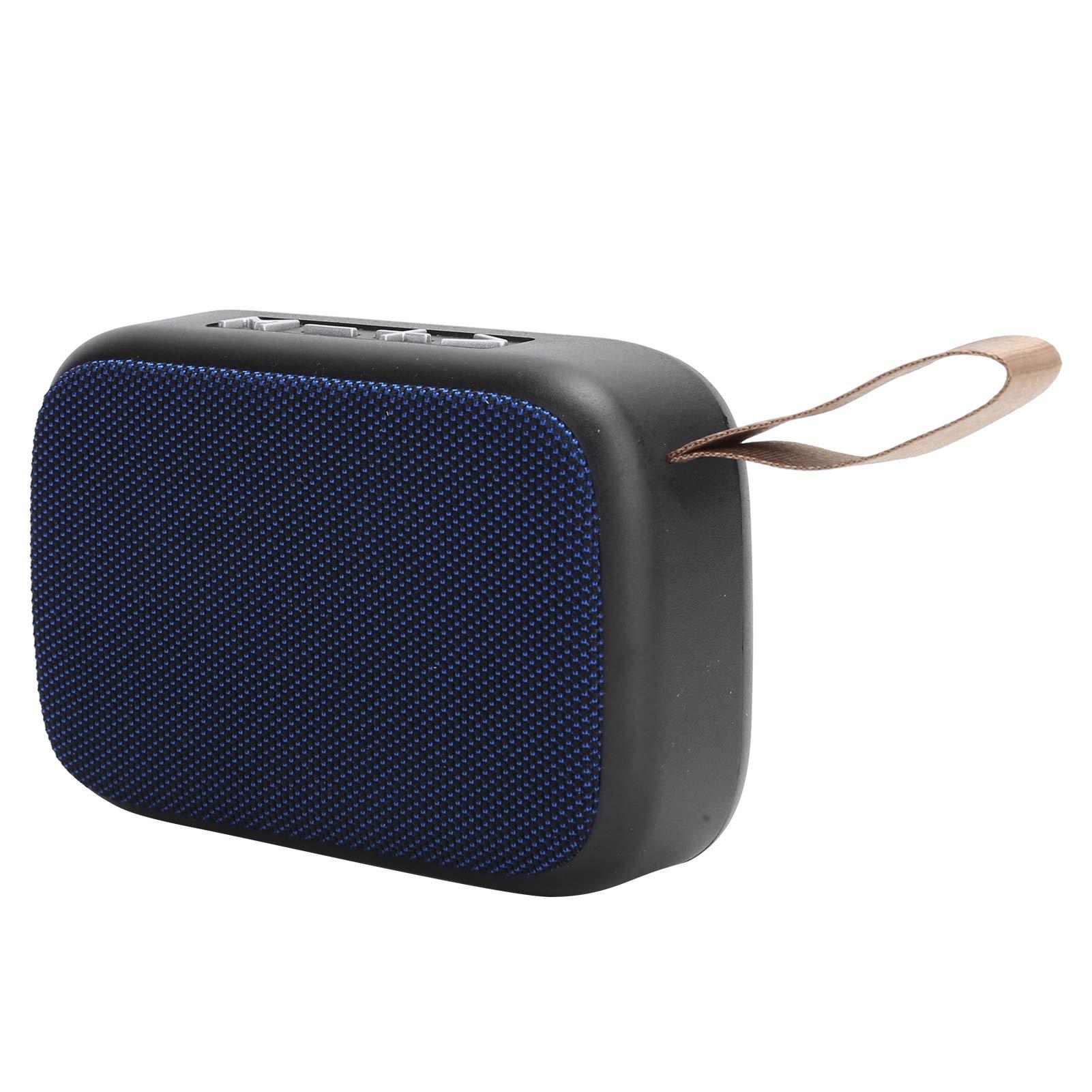 Dilwe Dilwe Bluetooth Speaker, Stereo Portable USB Mini Subwoofer with FM Radio, HiFi Sound Quality Bluetooth Speaker Suitable for Outdoor Activities(Blue)