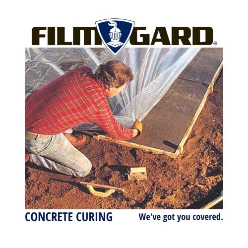 Film-Gard Film-Gard 626170 Consumer Plastic Sheeting 10 Width x 25 Length x 4 mil thick, Clear