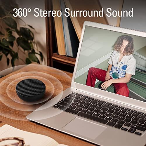 Vifa Vifa City Bluetooth Speaker, Portable Wireless Loudspeaker, Bluetooth 5.0 / Dual Pairing / IPX4 Waterproof, HiFi Audio & Built-in Mic Mini Speakers for Travel and Party (Stone Grey)