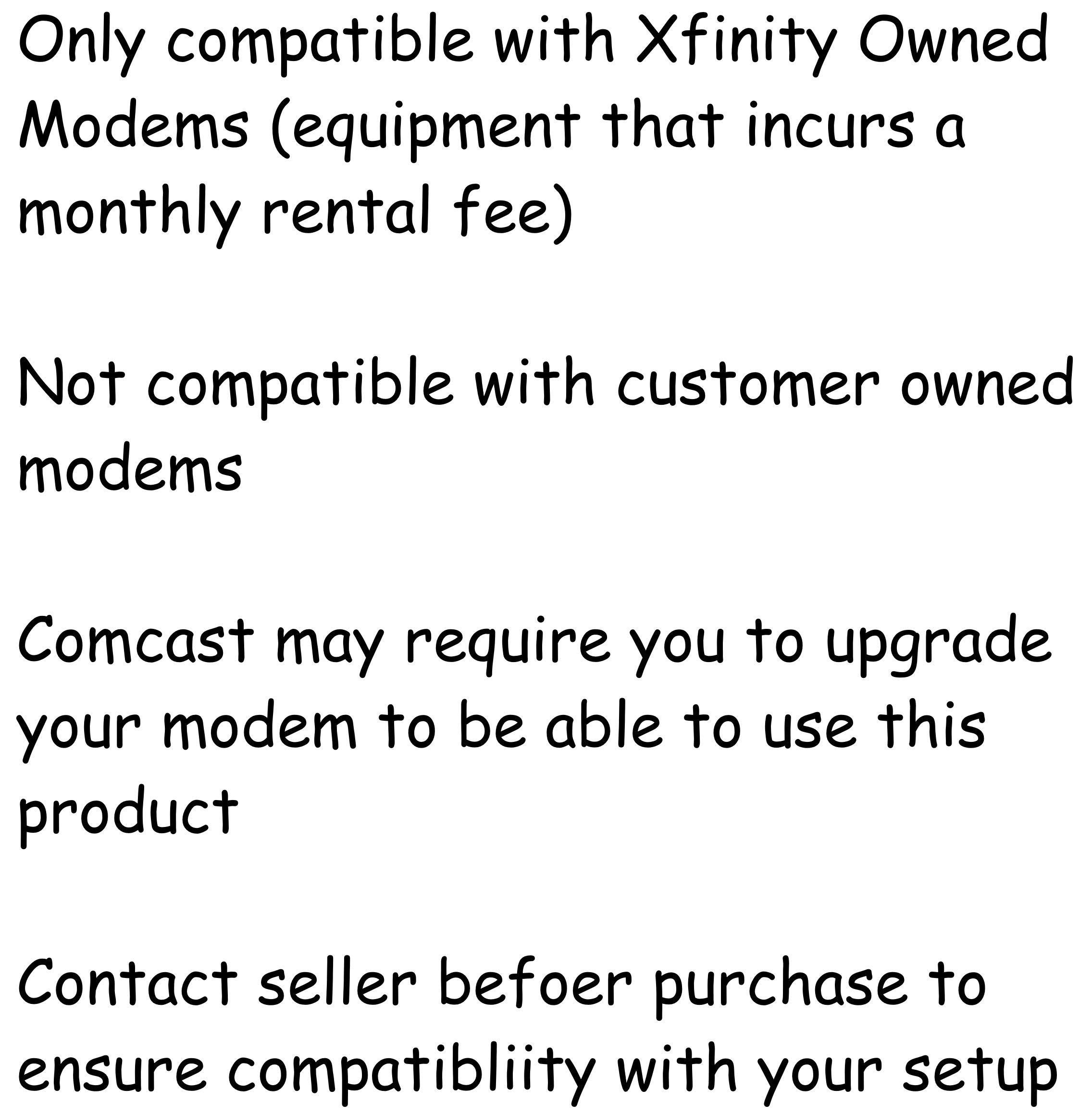 Xfinity Xfinity xFi Pods WiFi Network Mesh Wireless Range Extender XE1-S Compatible Only With Xfinity Provided Rental Modem Routers, Not Compatible with Customer Owned Routers (3-Pack) (Renewed)