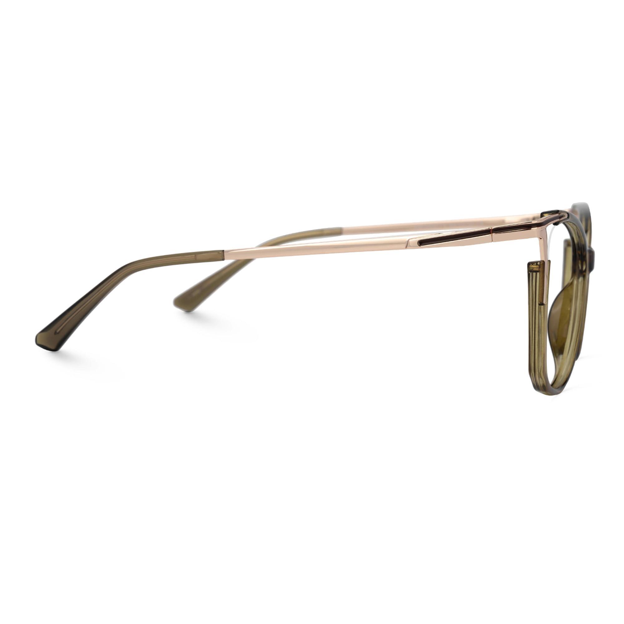 Zeelool Zeelool Blue Light Blocking Glasses, Cat Eye Glasses Frame for Women Eyeglasses with Non-prescription Clear Lenses ZJGX368841-14B