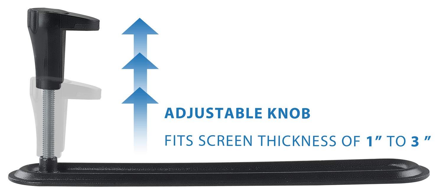 Mount-It! Mount-It! VESA Mount Adapter Mounting Kit for Non-VESA HP ACER Samsung DELL Asus Monitors 13 to 27 Inch LCD LED Screens, VESA 75 and 100 Compatible