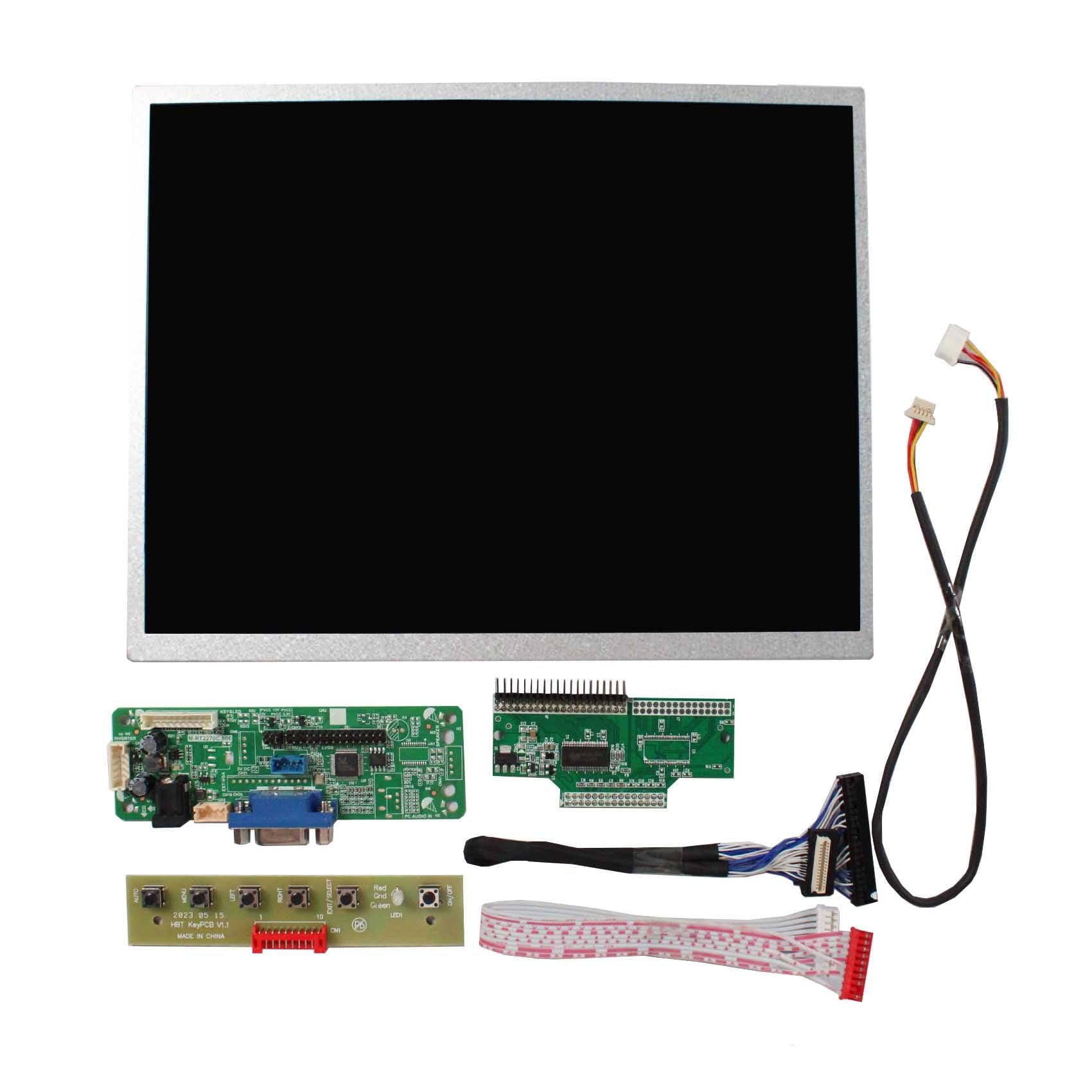 FanyiTek FanyiTek 10.4 inch 640x480 G104V1-T03 IPS LCD Screen and VGA 31 pins Controller Board RT2270C-806