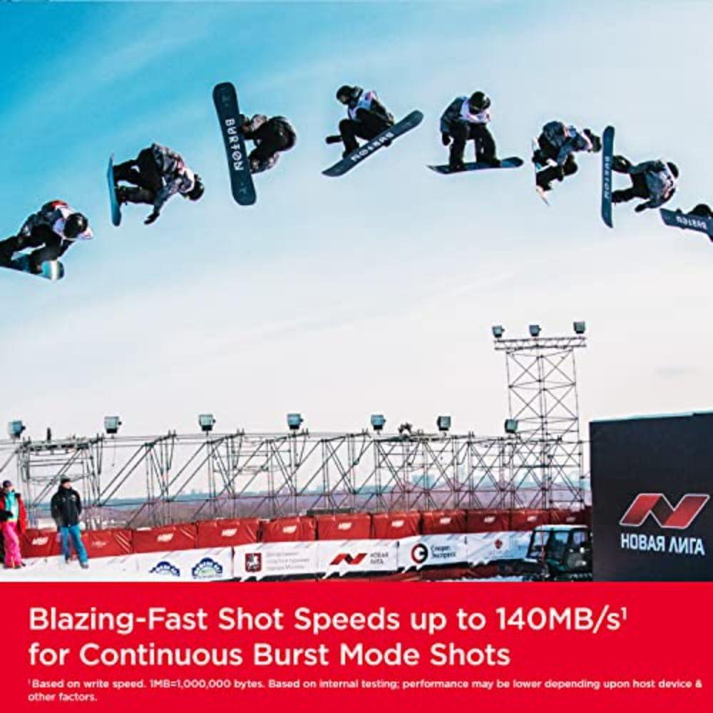 SanDisk SanDisk 512GB Extreme PRO SDXC UHS-I Memory Card - C10, U3, V30, 4K UHD, SD Card - SDSDXXD-512G-GN4IN, Dark gray/Black