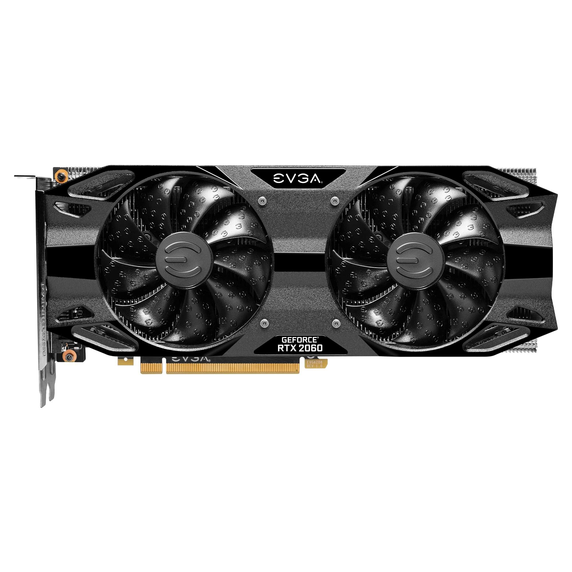 EVGA EVGA GeForce RTX 2060 12GB XC Gaming,12G-P4-2263-KR, GDDR6,Dual Fans,Metal Backplate