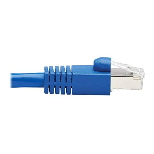Tripp Lite Tripp Lite Cat6a 10G Ethernet Cable, PoE, CMR-LP, Snagless F/UTP Network Patch Cable (RJ45 M/M), Blue, 20 ft. (N261P-020-BL)