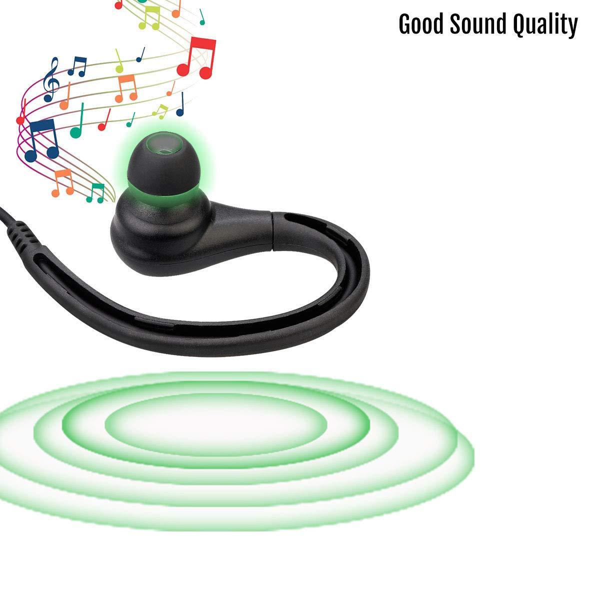 Retevis Retevis RT22 Walkie Talkies (6 Pack) with Headset (6 Pack), Rechargeable Hands Free Two Way Radios Bundle with Retevis RT22 Walkie Talkies Earpiece