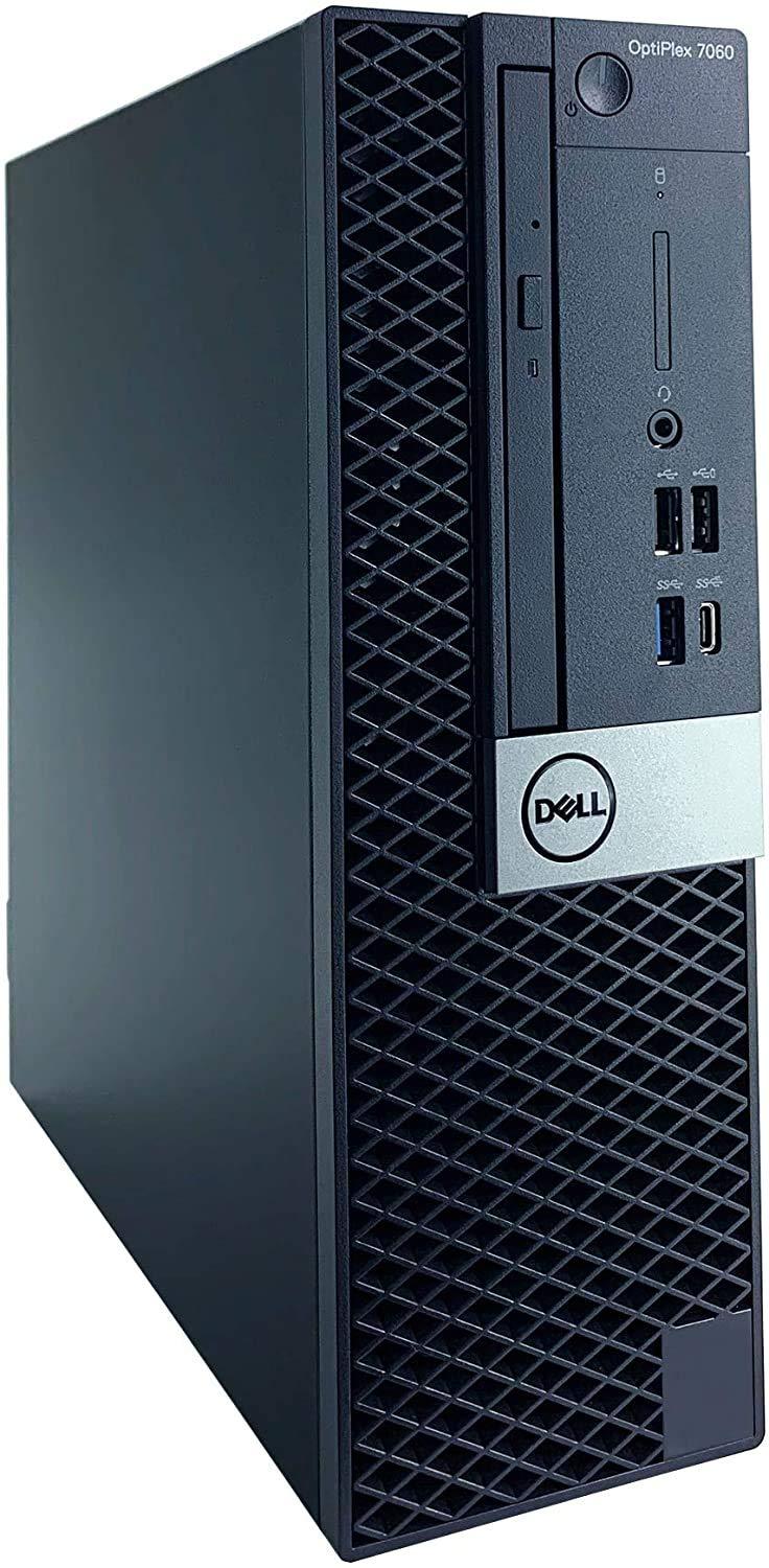 Dell Dell Optiplex 7060 Desktop Computer | Hexa Core Intel i5 (3.2GHz) | 16GB DDR4 RAM | 500GB SSD | Windows 11 Pro | New 24in LCD Monitor + RGB Keyboard & Mouse + Speakers | Home or Office PC (Renewed)