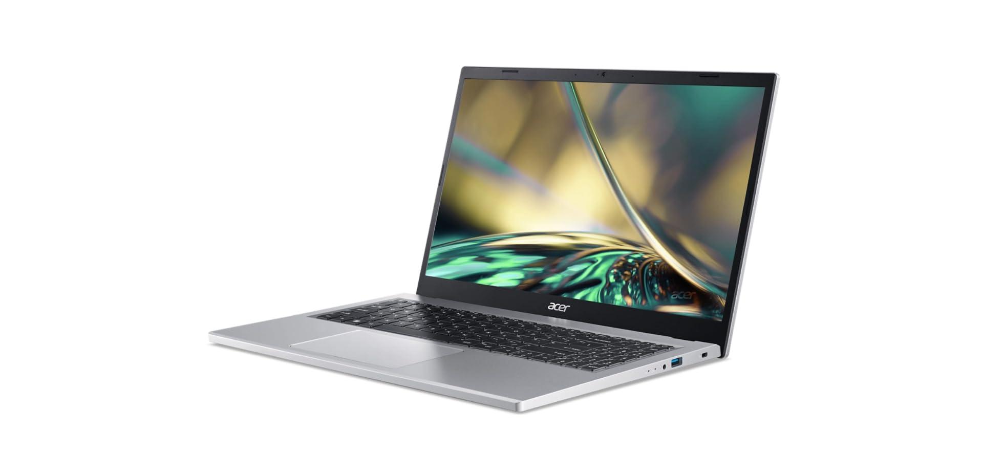 acer acer Aspire Slim Laptop Business Computer, 15.6" Touchscreen FHD Display, 16GB DDR5 RAM, 1TB SSD, AMD Ryzen 5 4-Core Processor, WiFi 6, Bluetooth, HD Webcam, HDMI, Type-C, Windows 11 +GM Mousepad