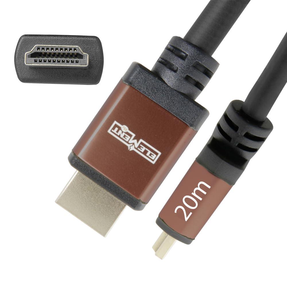 Element-Hz Element-Hz 4K HDMI Cable High Speed w/Ethernet (20 Meters / 65.6ft)