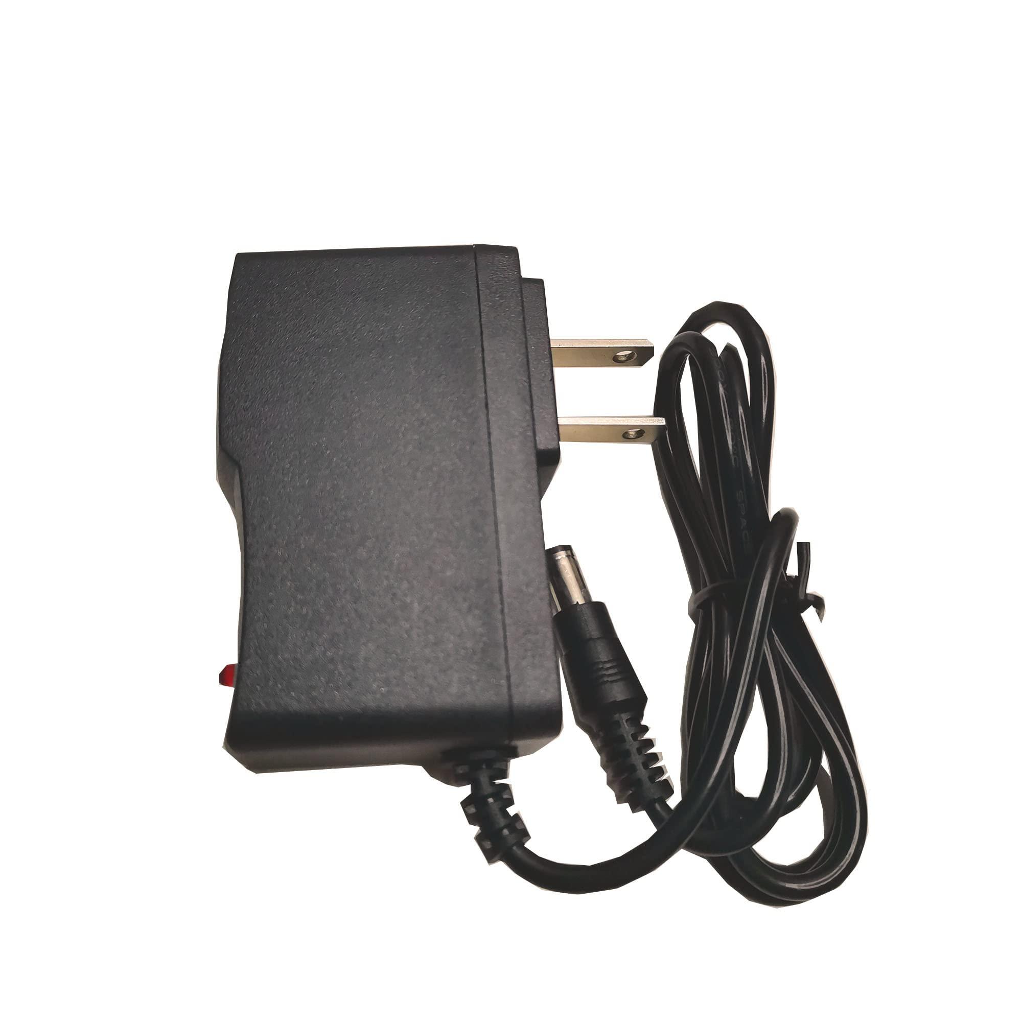 DirectNine Basics Universal 3V 1A Adapter Power Supply 100-240V AC to DC 3Volt 1000mA 3V 1Amp Transformer 2.1mmx5.5mm Plug, Black