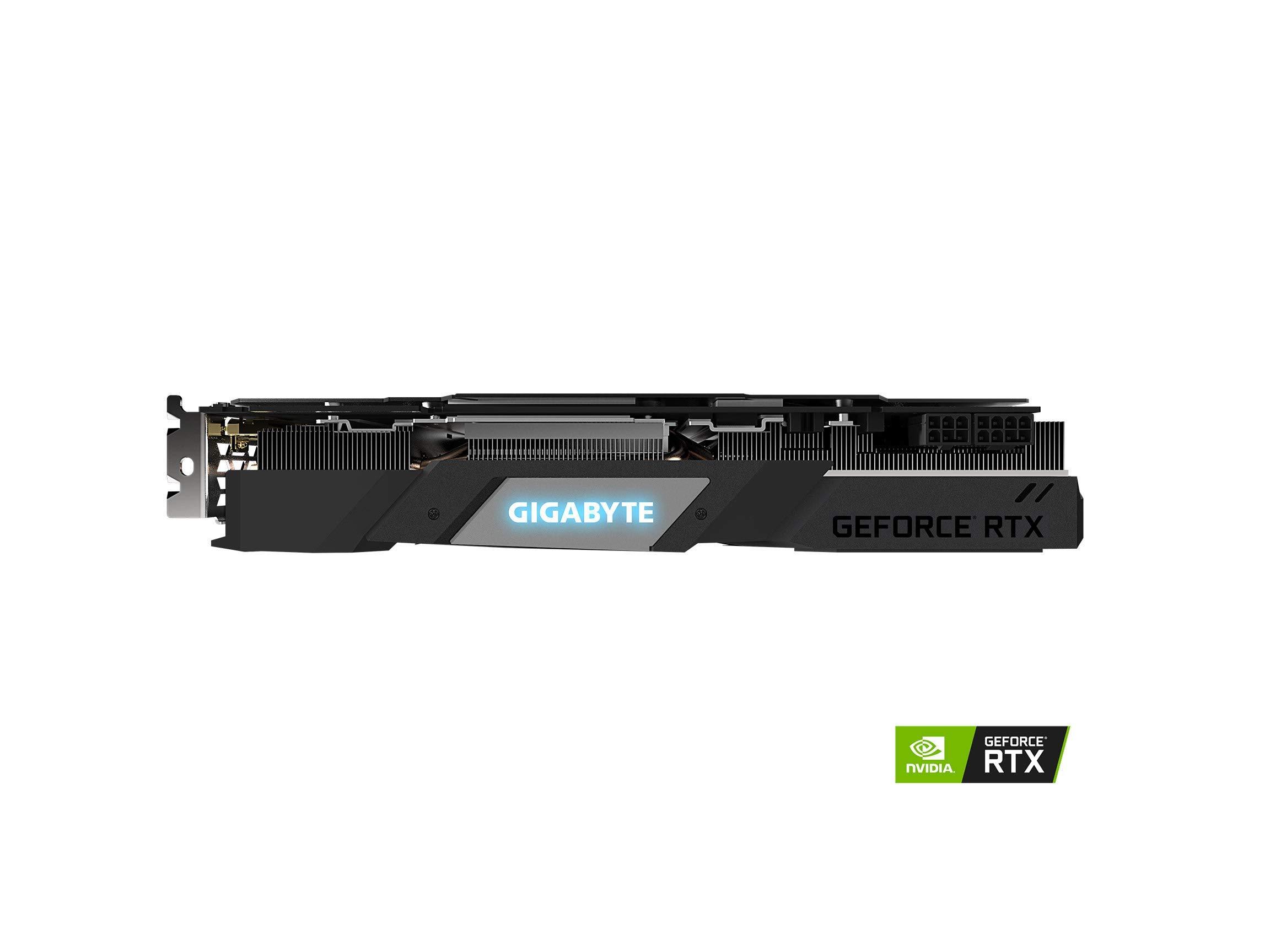 GIGABYTE GIGABYTE GeForce RTX 2080 Super GAMING OC 8G Graphics Card, 3x WINDFORCE Fans, 8GB 256-Bit GDDR6, GV-N208SGAMING OC-8GC Video Card (Renewed)