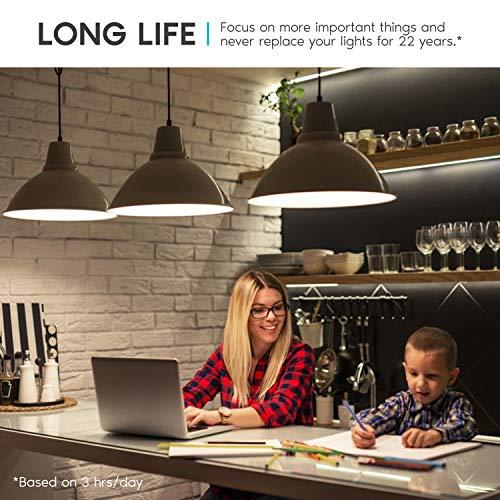 LUXRITE LUXRITE A21 LED Bulbs 150 Watt Equivalent, 2550 Lumens, 3000K Soft White, Dimmable Standard LED Bulb 22W, Energy Star, E26 Medium Base - Indoor and Outdoor (2 Pack)