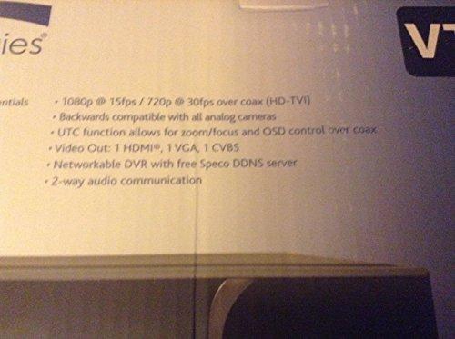 Speco Speco SPC-ZIPT4D1 4 Channel TVI DVR Dome Cameras