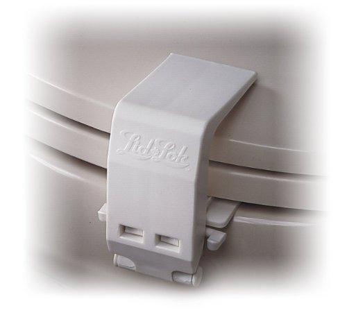 Mommy's Helper Mommy's Helper Lid-Lok Toilet Seat Safety Latch, White, 1-Pack