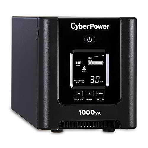 CyberPower CyberPower OR1000PFCLCD PFC Sinewave UPS System, 1000VA/700W, 8 Outlets, AVR, Mini-Tower