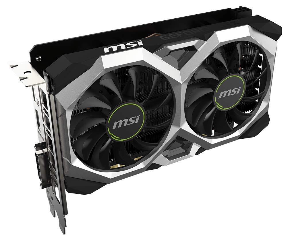 Gigabyte GIGABYTE MSI GeForce GTX 1650 Super Ventus XS OC Gaming GeForce GTX 1650 Super 128-Bit HDMI/DP/DVI 4GB GDRR6 HDCP Support DirectX 12 Dual Fan VR Ready OC Graphics Card (GTX 1650 Super Ventus XS OC)