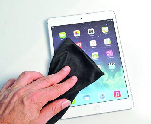 CTA Digital CTA Digital Travel Kit with Foldable Stand, Microfiber Pouch and Stylus for Tablets and Smartphones, Including iPhone 11, iPhone 11 Pro, iPhone 8, iPhone X, iPad Mini 5 & More (PAD-TKS)