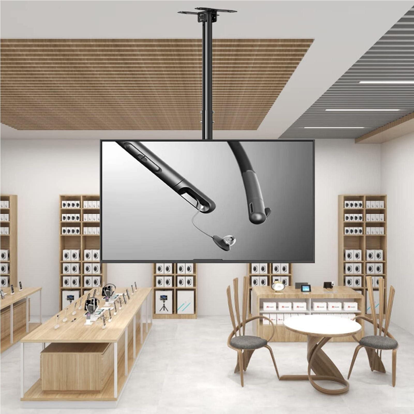 EoxinDm Wall Mount TV Bracket, 360 Deg Rotation Tilt Swivel TV Mount, Ceiling TV Mount, Fits 26-60 Inch TVs, VESA Max 400x400mm, Load 50Kg/110Lbs (Size : 4M) (Size : 3M)