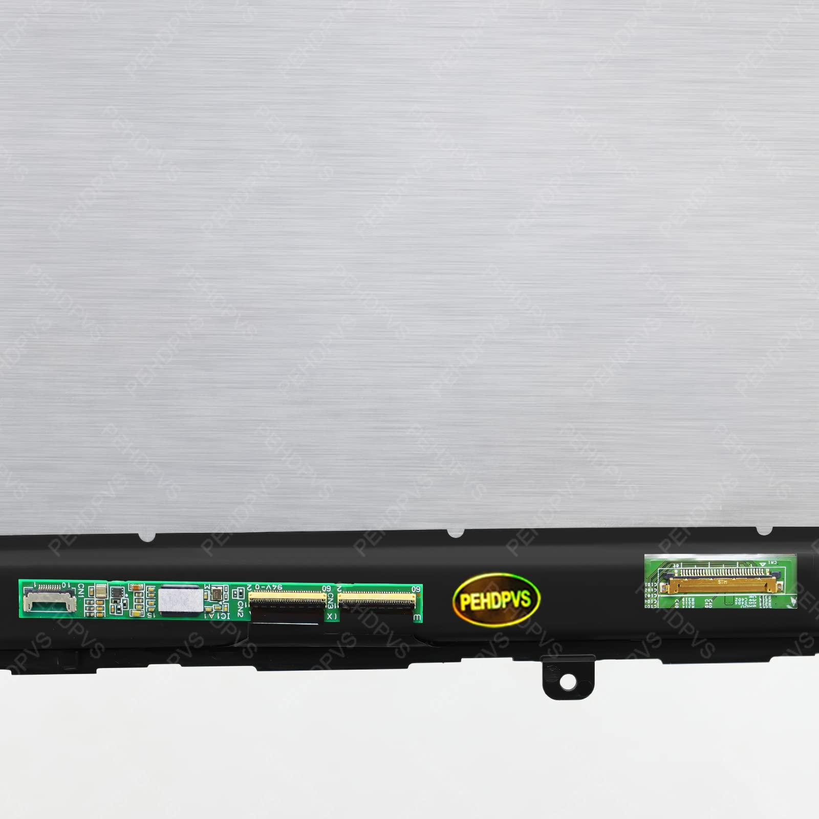 PEHDPVS 14.0" Screen Replacement for Lenovo IdeaPad Flex 5 14ARE05 81X2000HUS FHD 1920X1080 LED LCD Touch Screen + Bezel Display Digitizer Assembly