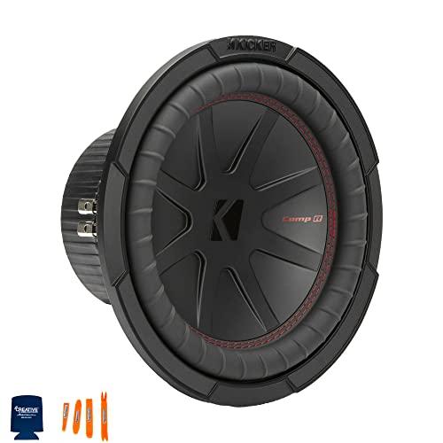 KICKER KICKER 48CWR102 CompR 10" Subwoofer, DVC, 2-ohm - Includes Speaker Wire