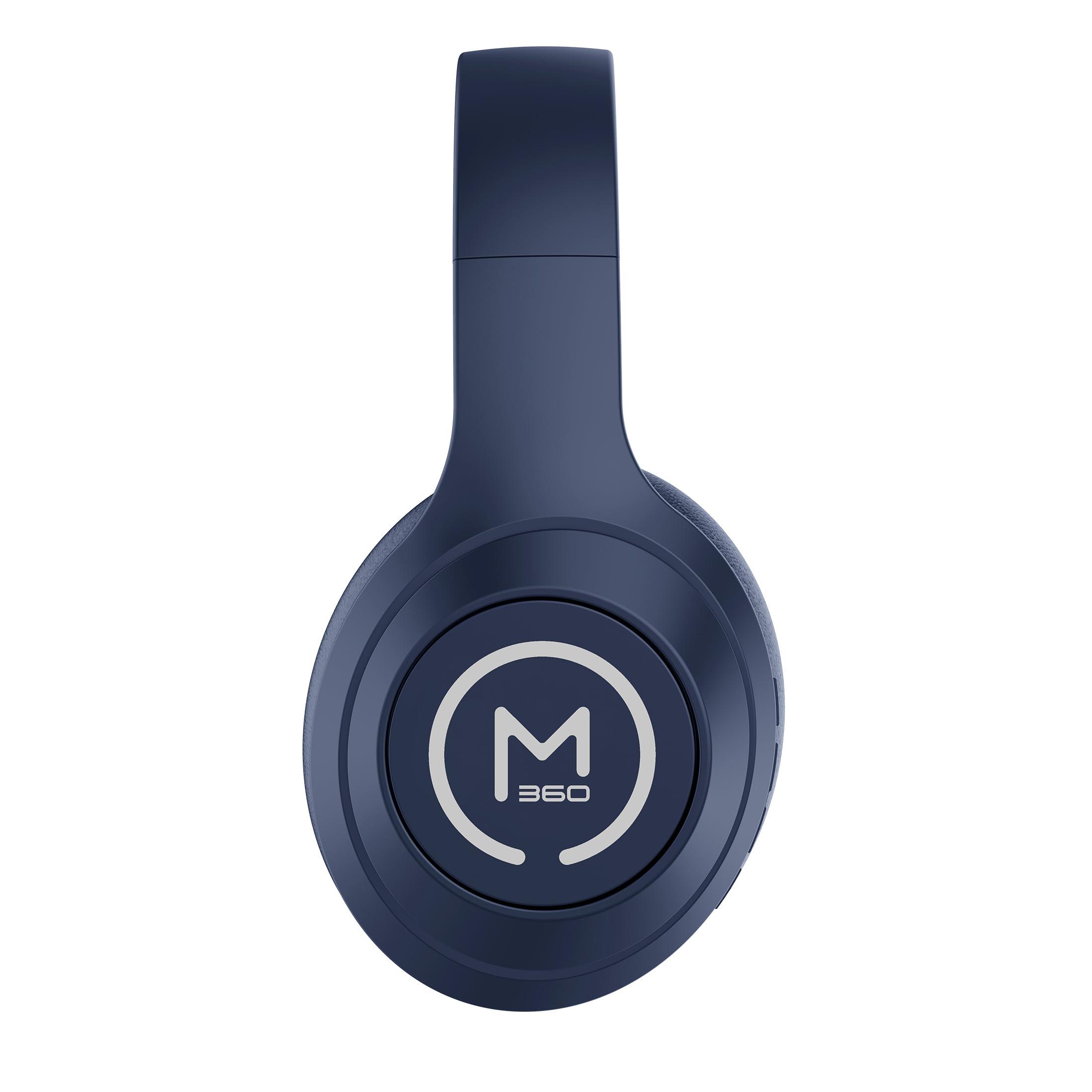 Morpheus 360 Morpheus 360 Comfort Plus Wireless Over-Ear Headphones - Bluetooth Headset with Microphone - 10H Playtime - HP6500L (Blue)