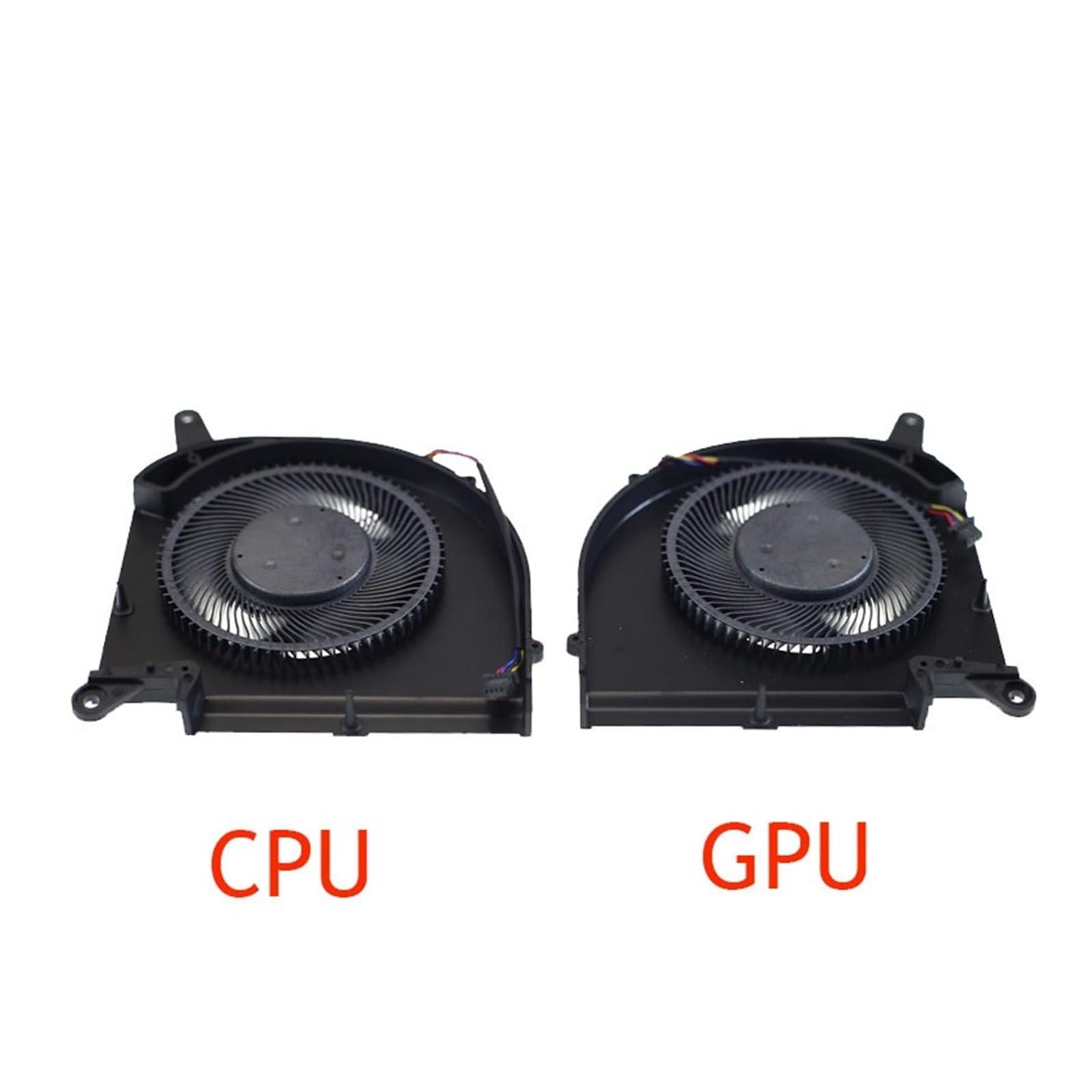 ISSUA ISSUA Laptop CPU GPU Cooling Fan Compatible for Gigabyte AERO 15 OLED SA 17 HDR XA RP75XA RP77XA Nicely (Color : CPU Fan)