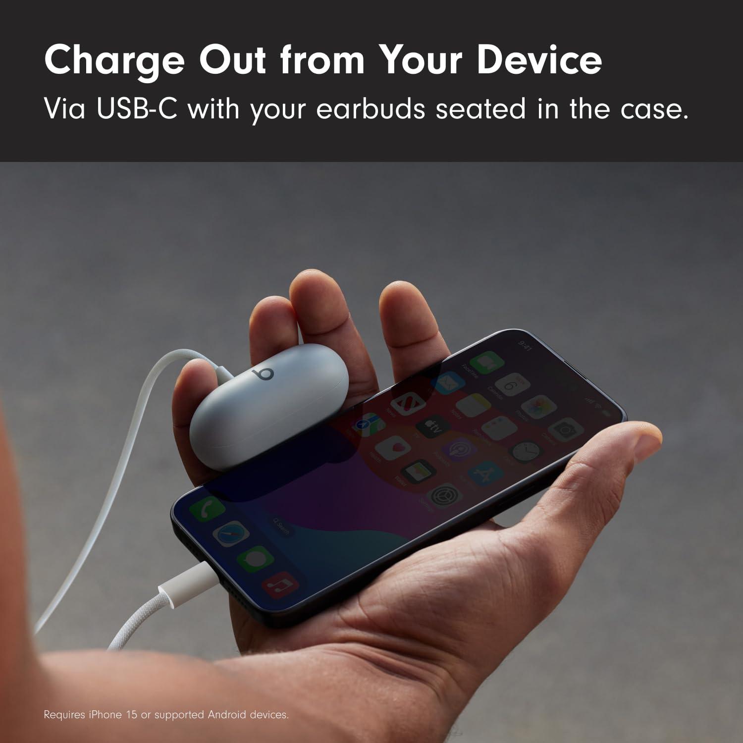 Beats Beats Solo Buds - Wireless Bluetooth Earbuds | 18 Hours of Battery Life | Apple & Android Compatibility | Built-in Microphone - Storm Gray