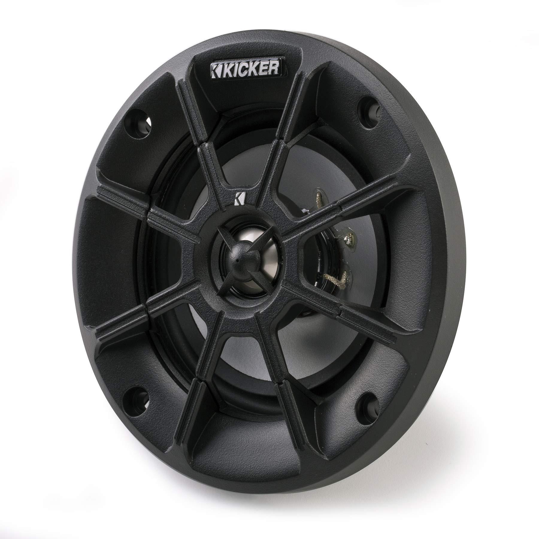 KICKER KICKER Pair 40PS42 4" 60W 2 Ohm ATV/Motorcycle Speakers Fits Honda Goldwing PS4 (Renewed)