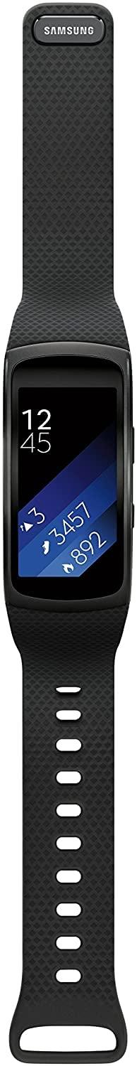 SAMSUNG Samsung Gear Fit2 Pro Smart Watch for Women & Men with GPS Connectivity and Fitness Tracker, Large-Black (Renewed)
