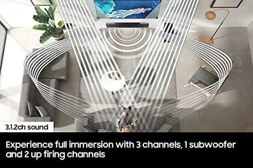 SAMSUNG SAMSUNG HW-Q600B 3.1.2ch Soundbar w/ Dolby Audio, DTS:X, Q Symphony, Adaptive Sound, Game Pro Mode, Bluetooth Connection, Black