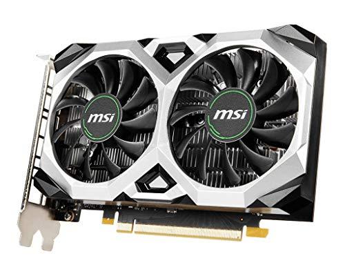 MSI MSI Gaming GeForce GTX 1650 128-Bit HDMI/DP/DVI 4GB GDRR6 HDCP Support DirectX 12 VR Ready OC Graphics Card (GTX 1650 D6 Ventus XS OC)