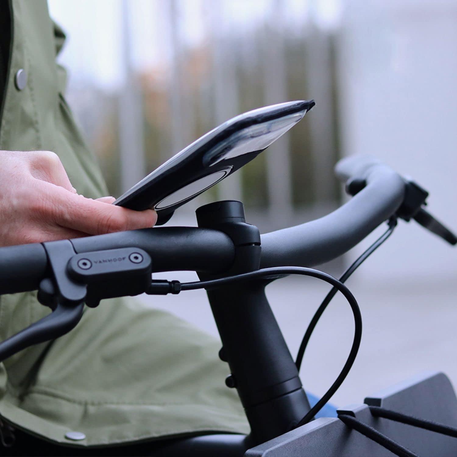 Shapeheart Shapeheart - Magnetic Bike Phone Holder, Anti Vibration, Waterproof Phone Holder for Bike, 360 Orientation