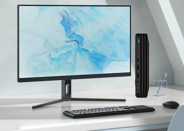 HP HP Mini Desktop Computer, Micro Form Factor PC 1.2L, Intel Core i5-1335U, 32GB RAM, 1TB SSD, Intel Iris Xe Graphics, Windows 11 Pro, Wired KB&Mouse, Wi-Fi, RJ-45, HDMI, DP, with 5AVE Accessories