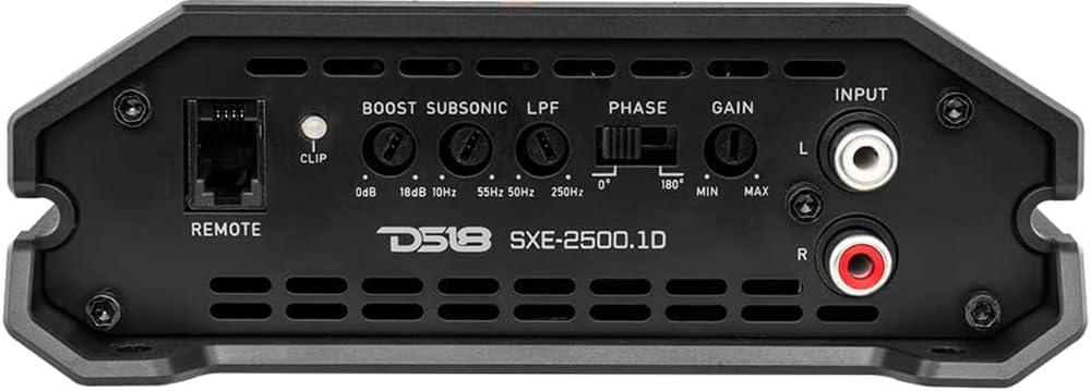 DS18 Ds18 SXE-2500.1D/BK Mono Car Amplifier