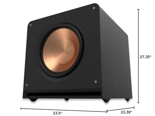Klipsch Klipsch RP-1600SW 1600W Subwoofer with 16 Inch Cerametallic Driver with a Klipsch WA-2 Wireless Subwoofer Kit (2023)