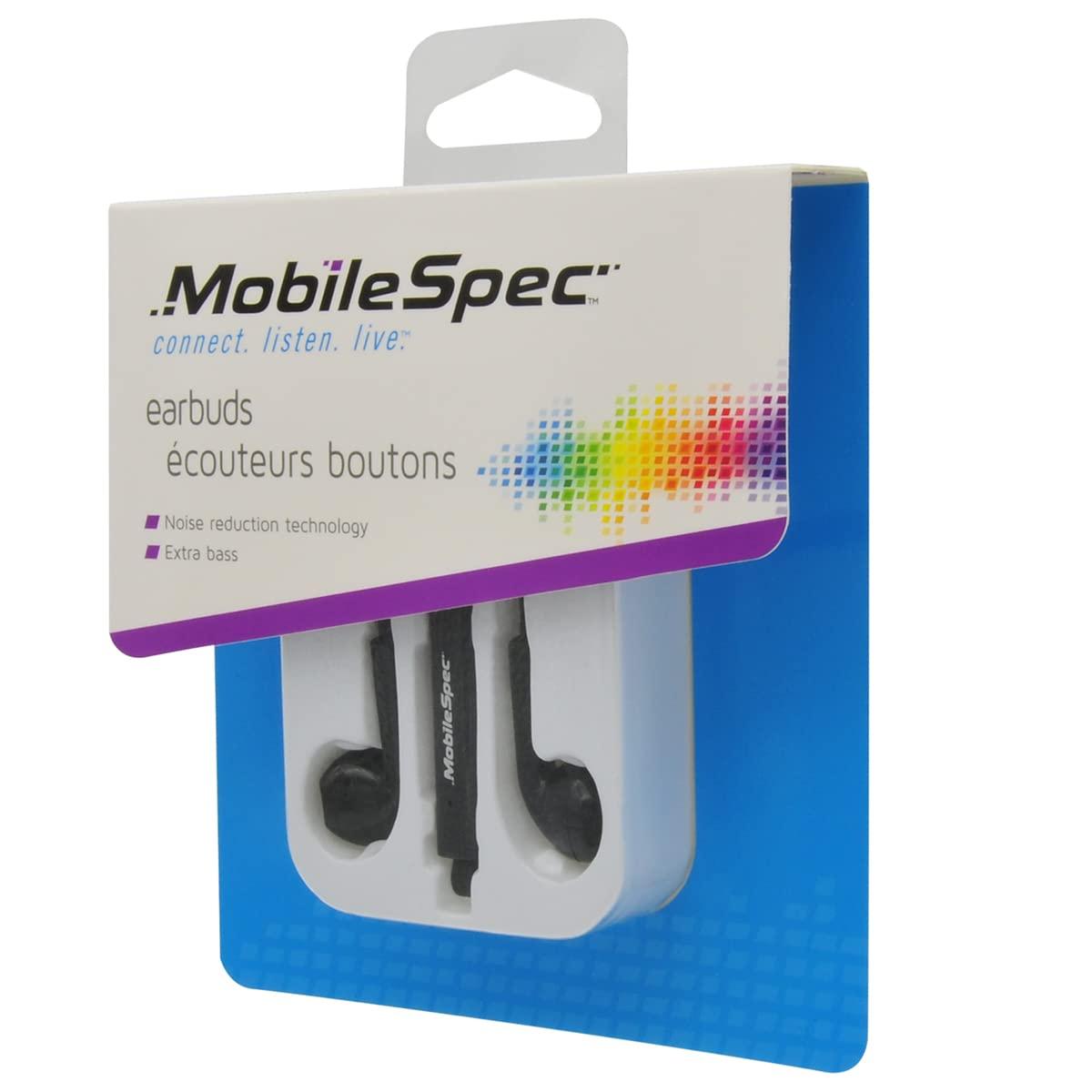 Mobile Spec Mobile Spec Stereo in-Ear Earbuds with in-Line Mic