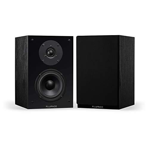 Fluance Fluance Elite High Definition Surround Sound Home Theater 7.1 Speaker System Including Floorstanding Towers, Center Channel, Surround, Rear Surround Speakers, and DB10 Subwoofer - Black Ash (SX71BR)