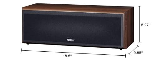 Magnat Magnat Monitor Supreme Center 252 150W 2-Way Enclosed Center Speaker, Mocca