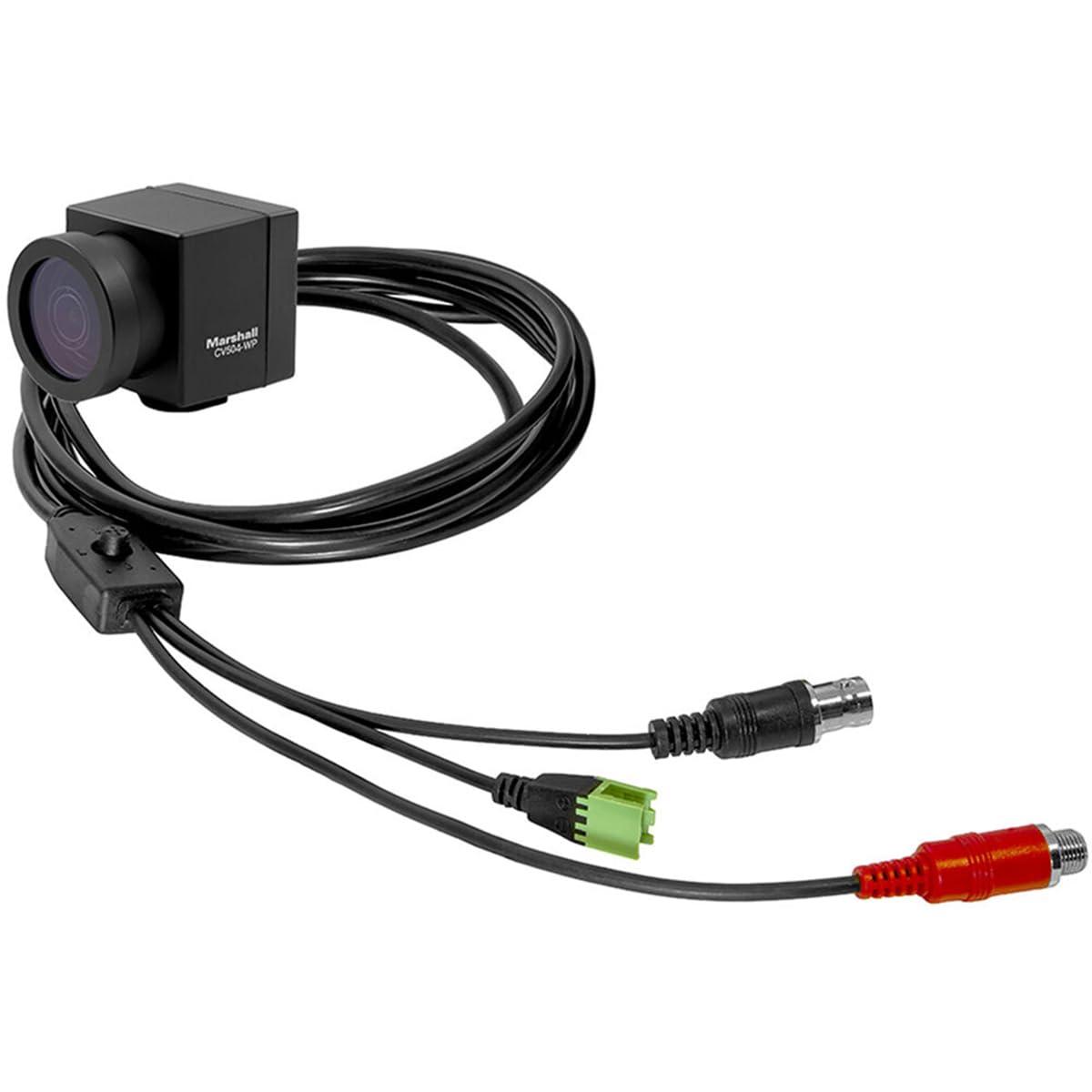 Marshall Marshall Electronics CV504-WP 2.2MP Full HD All-Weather 3G-SDI POV Camera with Interchangeable 4mm Lens