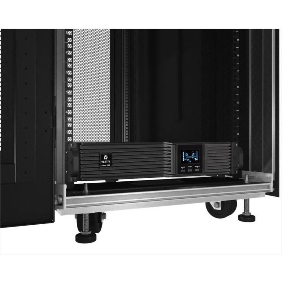 Liebert Vertiv Liebert PSI5 UPS - 800VA 720W 120V 2U Line Interactive AVR, Rack/Tower, Lead Acid, 0.9 Power Factor, Pure Sine Wave, Rotatable LCD Monitor, 1 Group of Programmable Outlets (PSI5-800RT120)