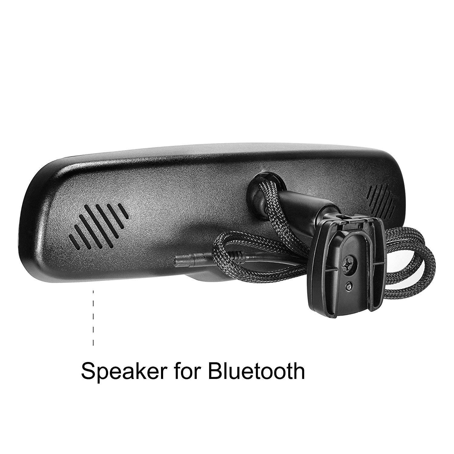 Master Tailgaters Master Tailgaters 10.5\" OEM Rear View Mirror with 4.3\" LCD Screen + Bluetooth Enabled | Rearview Universal Fit Mount | Auto Adjusting Brightness LCD | Anti Glare | Full Original Mirror Replacement