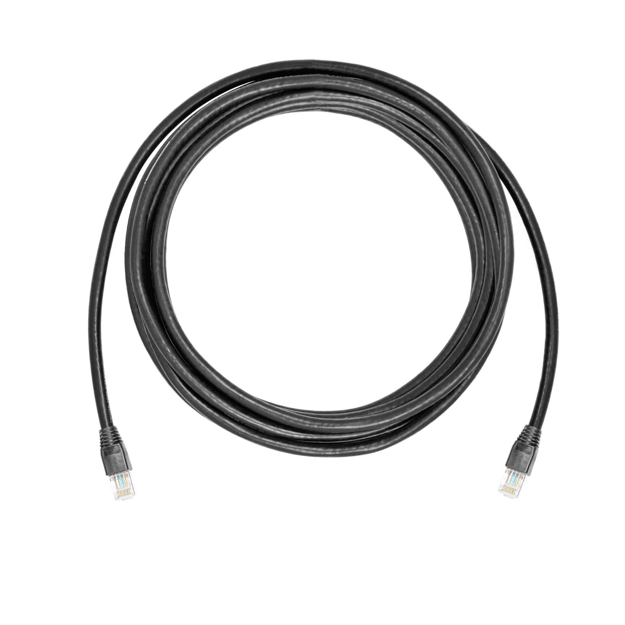 Elite Core Elite Core SUPERCAT6 |Ultra-Durable Shielded Tactical CAT6 | Booted RJ45 Connectors | 125' ft, 125-ft (SUPERCAT6-S-RR-125)