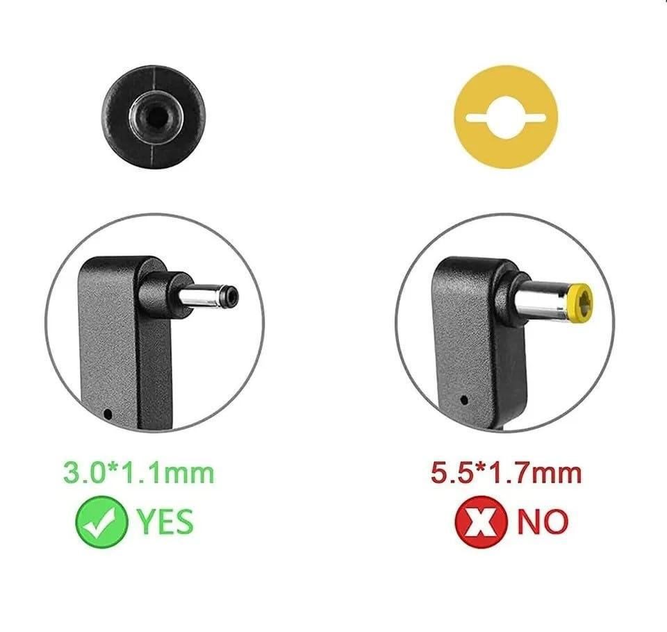 Orestree 65W Charger for Acer Aspire Vero AV15-51 AV15-51-7617 Laptop AC Power Supply Adapter Cord