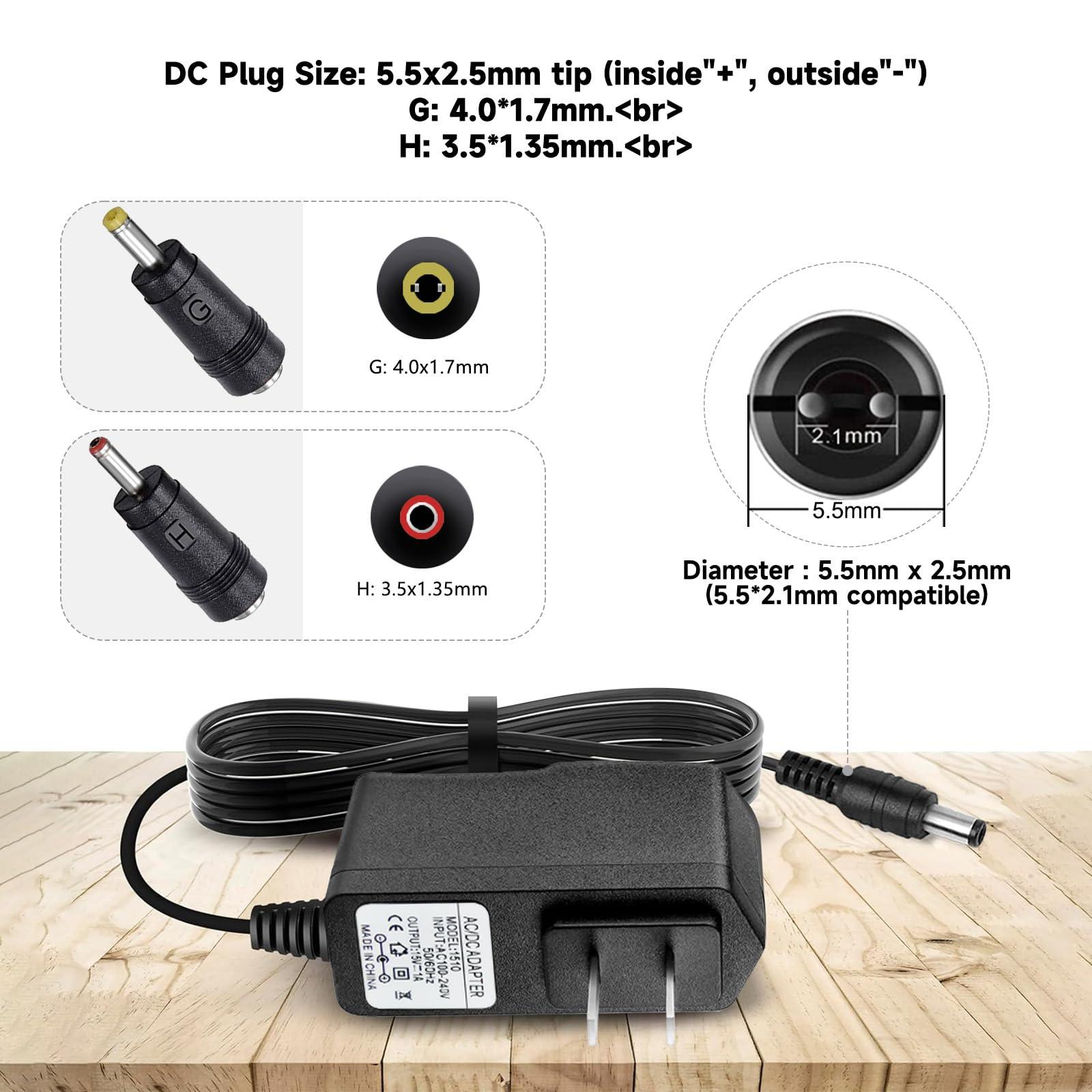 STQYKJ 12.6V 0.5A 1A DC Massage Gun Power Adapter Compatible with Cholas KZD02, Tyiaus, Jam Gym, Helices, Headnote, Fantasy, ORIbox, Olski, Fylina, Valano J01, Sylphim,Neprock,Aquapro Charger Power Cord