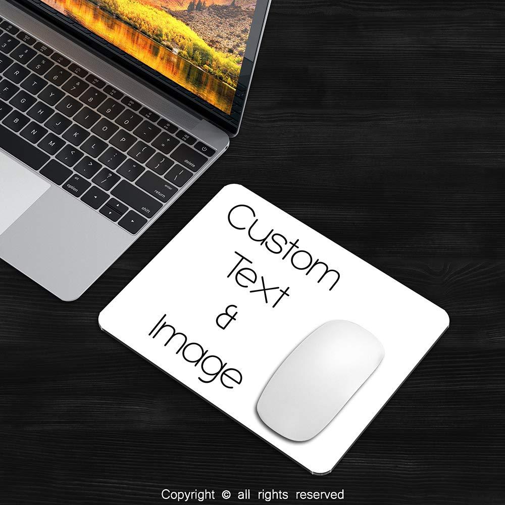 Just Customize Customized Mouse Pad Add Your Text Put Your Image on a Mouse Pad Various Shapes to Personalized Custom Made (Rectangular)